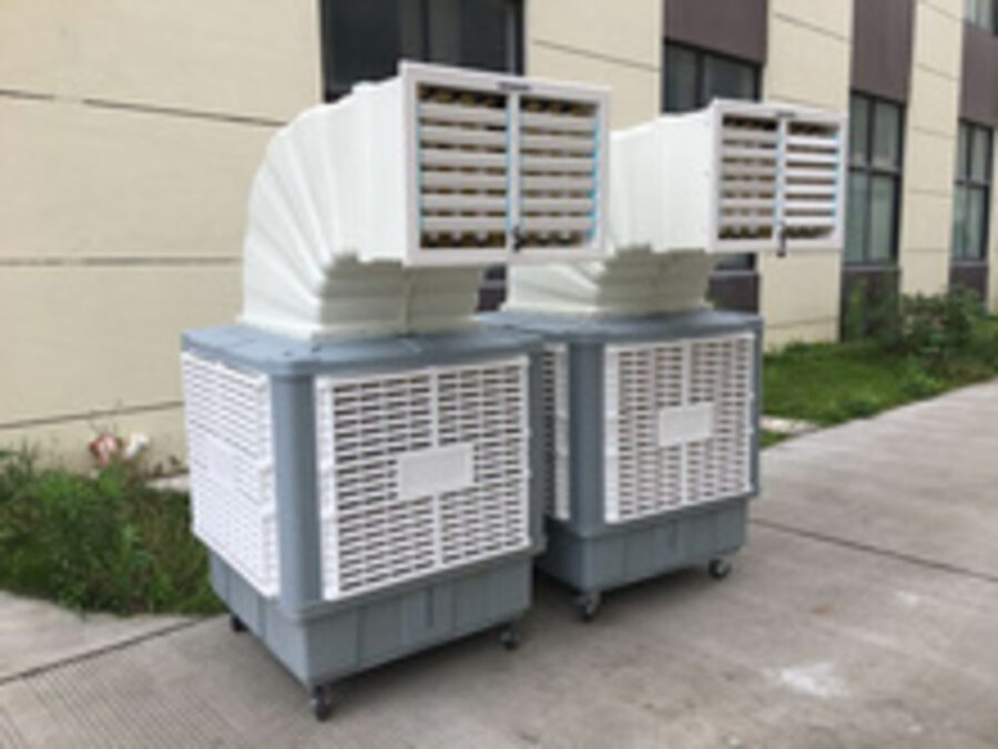 Climatizadores evaporativos instalados